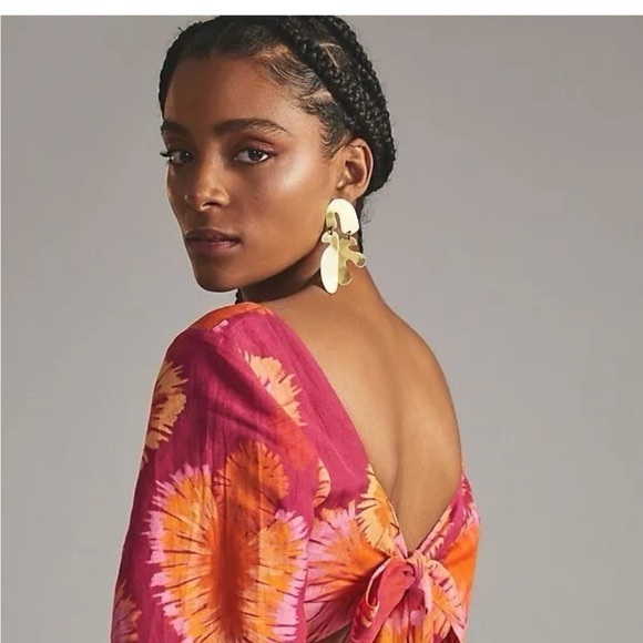 Farm Tie-Back Cutout Jumpsuit - Picture 3 of 4